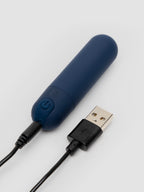 Lovehoney Ripple Rider Rechargeable Vibrating Prostate Massager, Navy | Navy