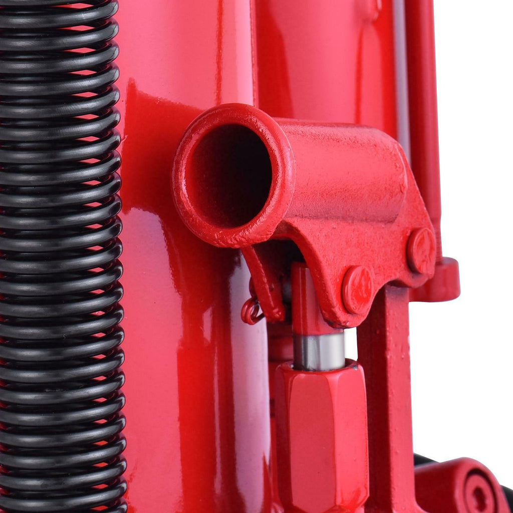 44092lb Air Hydraulic Bottle Jack 20 Ton Manual Heavy Duty Auto Truck RV Repair
