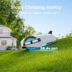 M800Plus Cordless Robot Lawn Mower with GPS + Visual Navigation, Bow-Shaped Path Mowing, APP Control, 4.0Ah Automatic Robotic Lawnmower for 1/5 Acre, Obstacle Avoidance, Height Adjustment