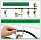 BBGS Micro Drip Irrigation System Kit with Adjustable Nozzle Automatic Sprinkler Sprayer and Dripper, Plant Watering Kit, Outdoor Mist Cooling System (Color : Style 4)