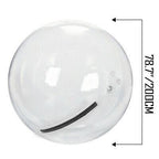 Factory Outlet Water Walking Ball 2m Walk Dance Roll Ball Inflatable Tizip Zipper With Blower