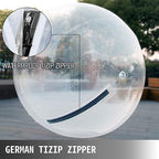 Factory Outlet Water Walking Ball 2m Walk Dance Roll Ball Inflatable Tizip Zipper With Blower