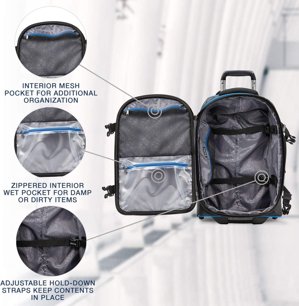 Luggage Bold 22" Expandable Rollaboard