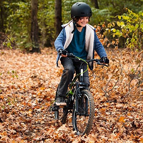 Royce Union Kids Aluminum Mountain Bike, Boys, Dual Suspension, 6-Speed 20inch, RTX, Black (73509)