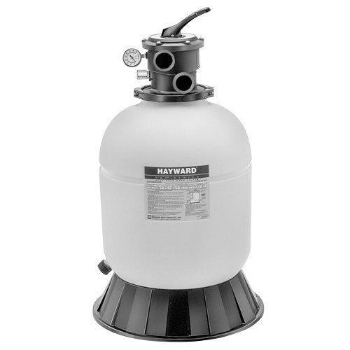 hayward w3s210t93s pro series top-mount 21" sand filter with 1-1/2hp above ground pool pump - limited warranty