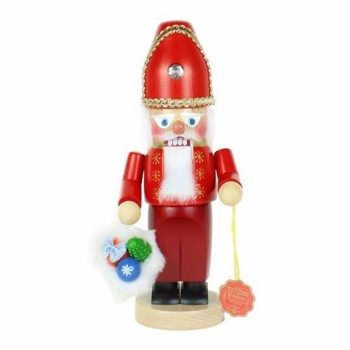 Steinbach (S1376) Chubby Red Santa Nutcracker, 12.6"