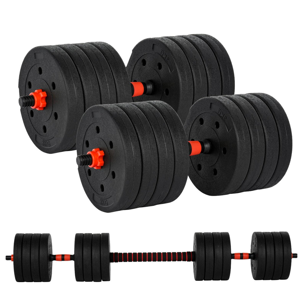 Adjustable Dumbbell Set Home Gym 50KG/110LBS