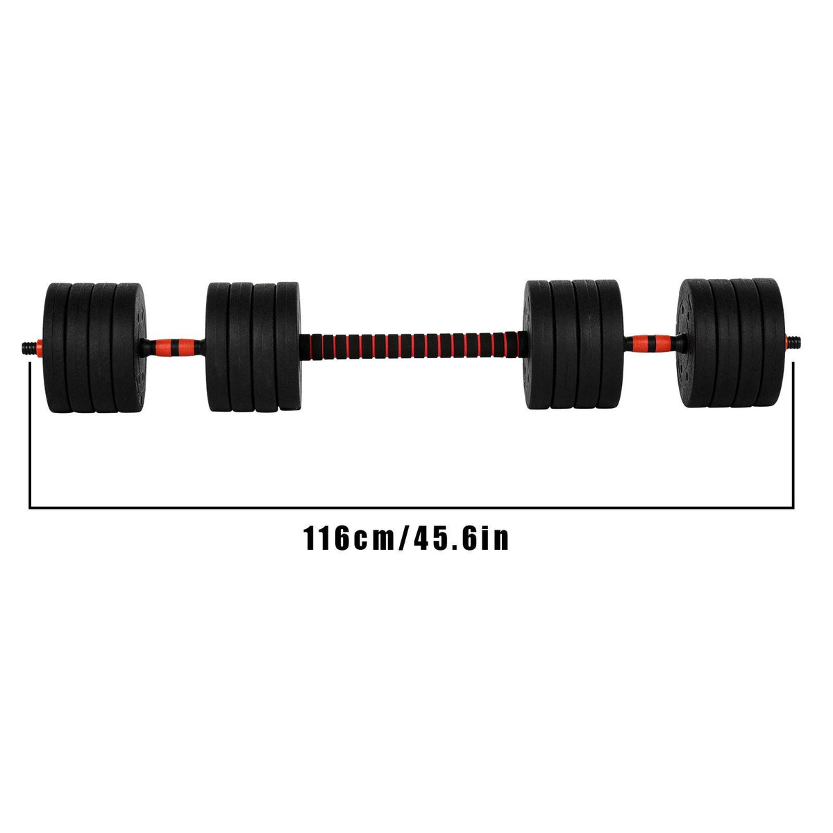 Adjustable Dumbbell Set Home Gym 50KG/110LBS