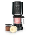 CREAMi Ice Cream, Sorbet, Milkshake Maker + 3 CREAMi Pints, Black
