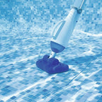 58212 530 GPH AquaCrawl Above Ground Swimming Pool Maintenance Vacuum Cleaner with Conversion Nozzles, Brush