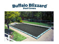 buffalo blizzard micro mesh rectangular swimming pool winter cover - 5 yr wty