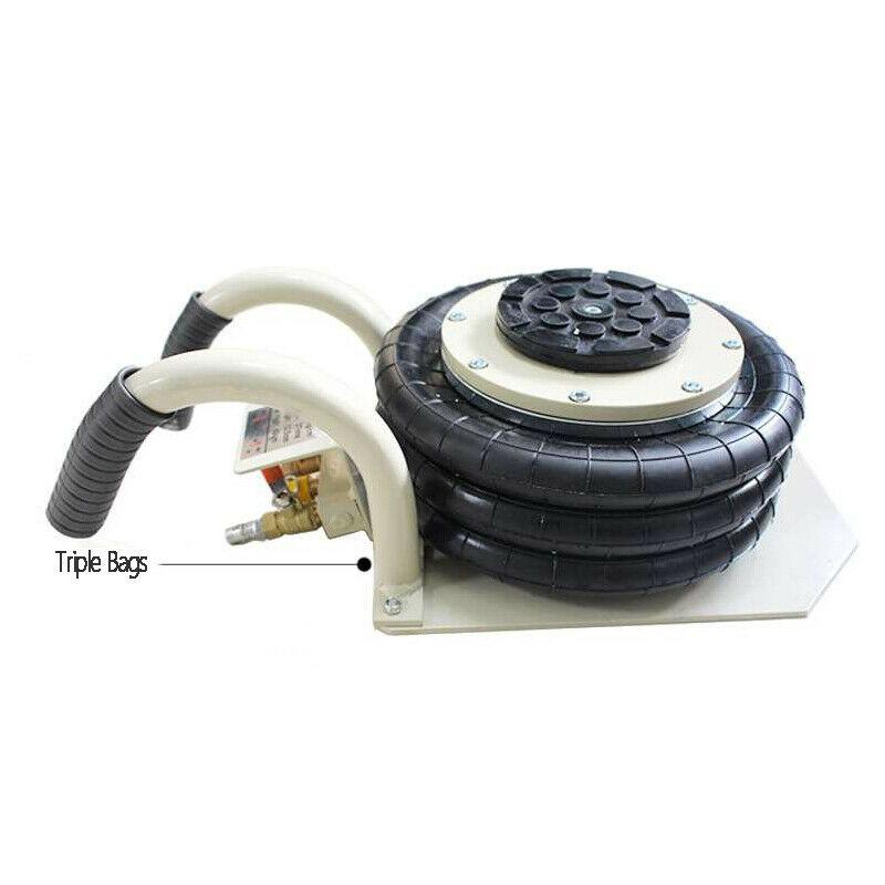Bag Air Jack 3 Ton Triple Bag Pneumatic Lift Car Repair Inflatable Jack