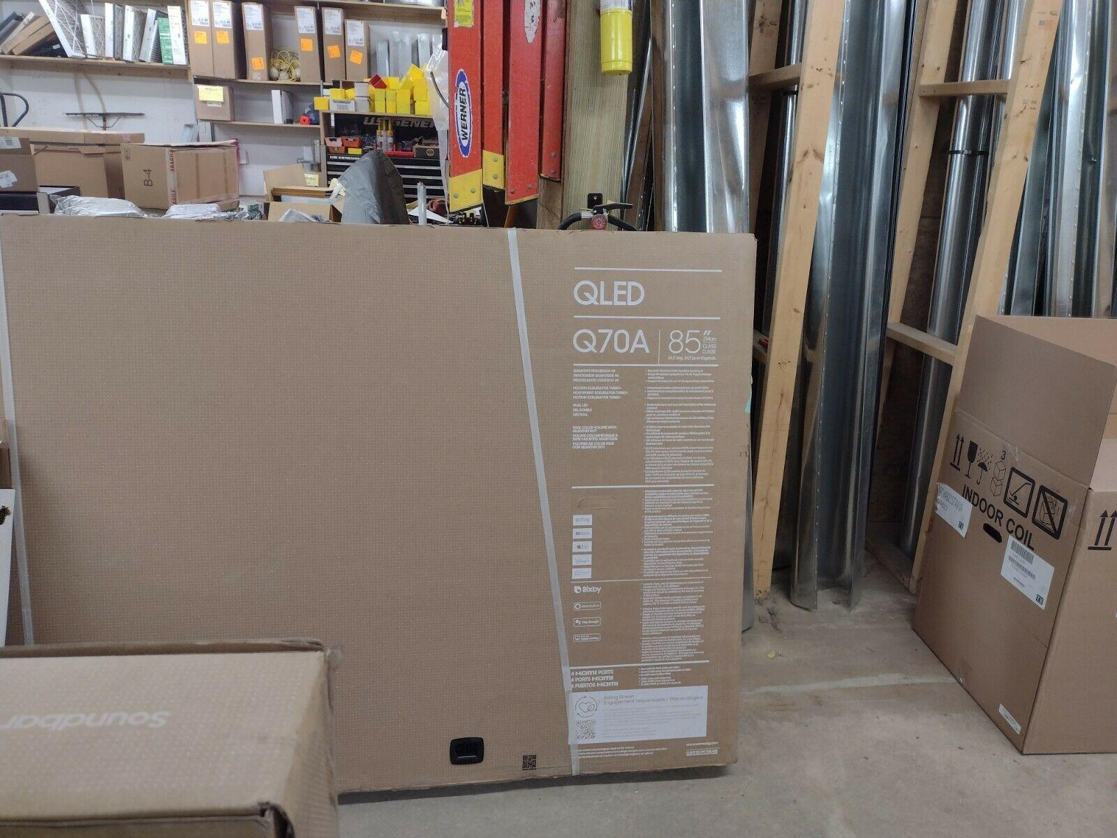 qled q70a samsung 85" tv