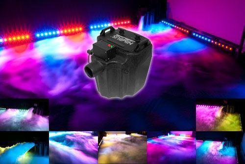 Chauvet DJ Nimbus Professional Dry Ice Fog Machine+(4) 48" Black Light Strips
