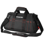 16-inch Close Top Wide Mouth Tool StoraBag with Water Proof Rubber Base, W081022A, 16"