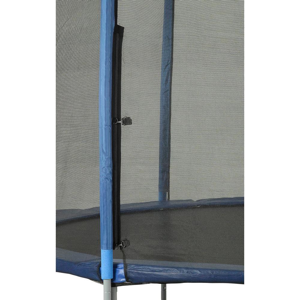 Trampoline Enclosure Set to Fits 13 ft. Round Frames, for 4 or 8 W-Shaped Legs -Set Includes: Net, Poles &amp; Hardware Only