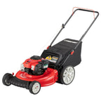 Push Lawn Mower 140 cc Engine Adjustable Cutting Height Gas Powered