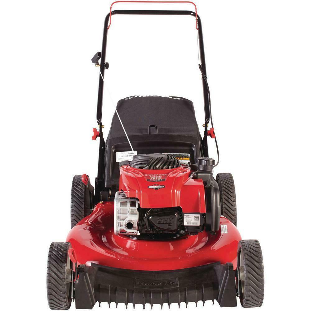 Push Lawn Mower 140 cc Engine Adjustable Cutting Height Gas Powered