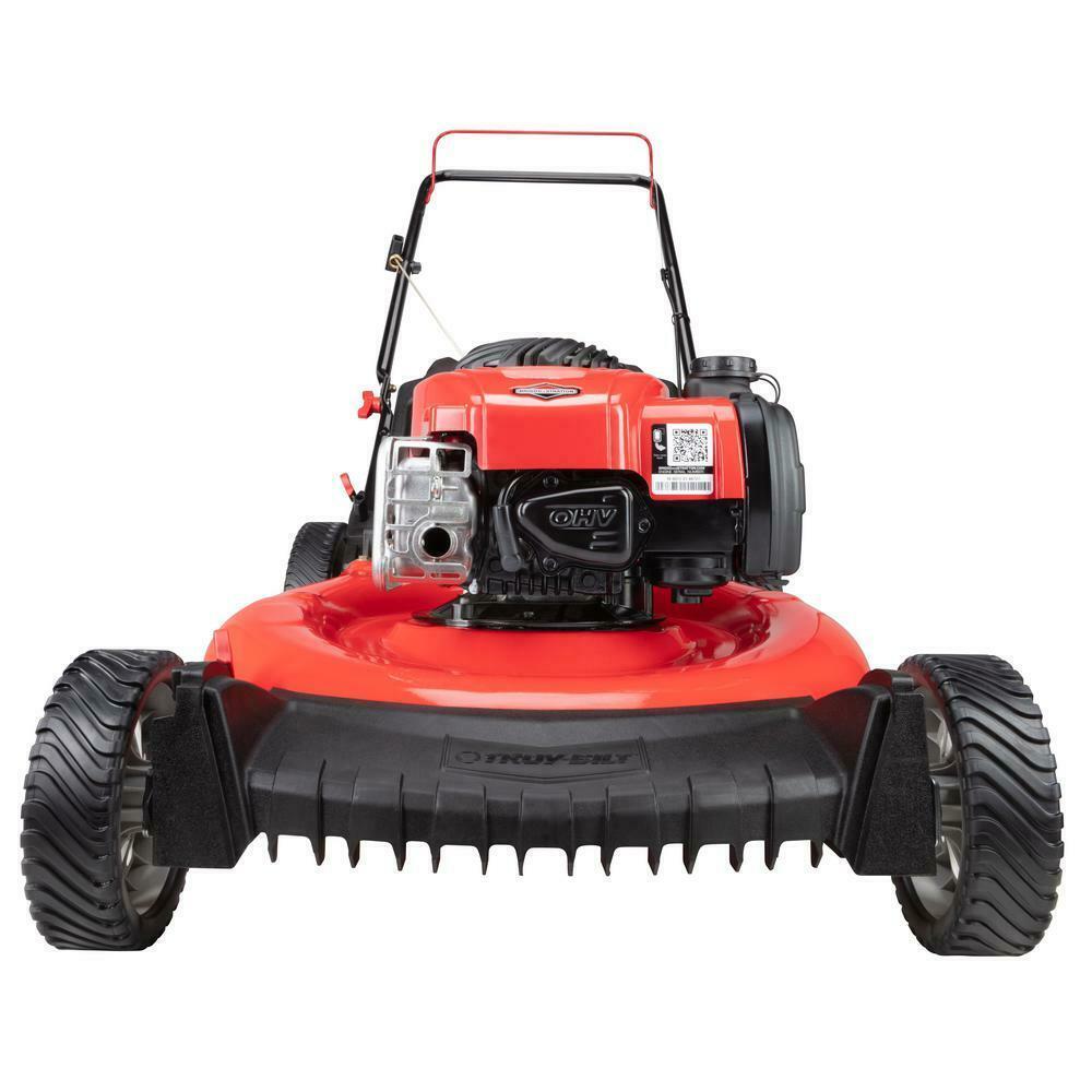 Push Lawn Mower 140 cc Engine Adjustable Cutting Height Gas Powered