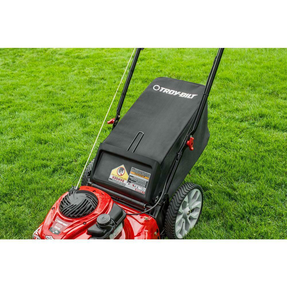 Push Lawn Mower 140 cc Engine Adjustable Cutting Height Gas Powered