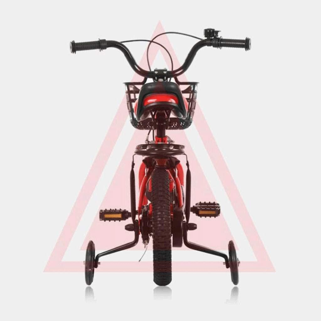 JLFSDB Kids Bike BMX Bike for Kids Boys Girls Bicycle Children's Bicycles for Boys Girls Foldable Pedal Bicycle High-Carbon Steel with Stabilisers and Coaster Brake for 3-8 Years Old