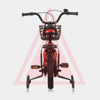 JLFSDB Kids Bike BMX Bike for Kids Boys Girls Bicycle Children's Bicycles for Boys Girls Foldable Pedal Bicycle High-Carbon Steel with Stabilisers and Coaster Brake for 3-8 Years Old