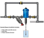 dosatron inline fertilizer, insecticide, and fungicide injector for irrigation and hydroponic systems - (fixed ratio 1:100)