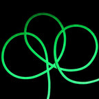 50' LED Commercial Grade Green Neon Style Flexible Christmas Rope Lights