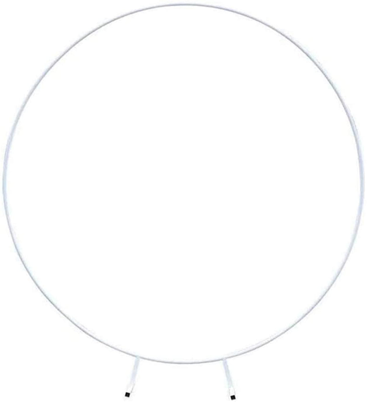 ZWJ Birthday Party Decoration Arch Outdoor Wedding Backdrop for Reception Arch Iron Product Wedding Christmas Bachelor Party Decoration Available,White,1.8m