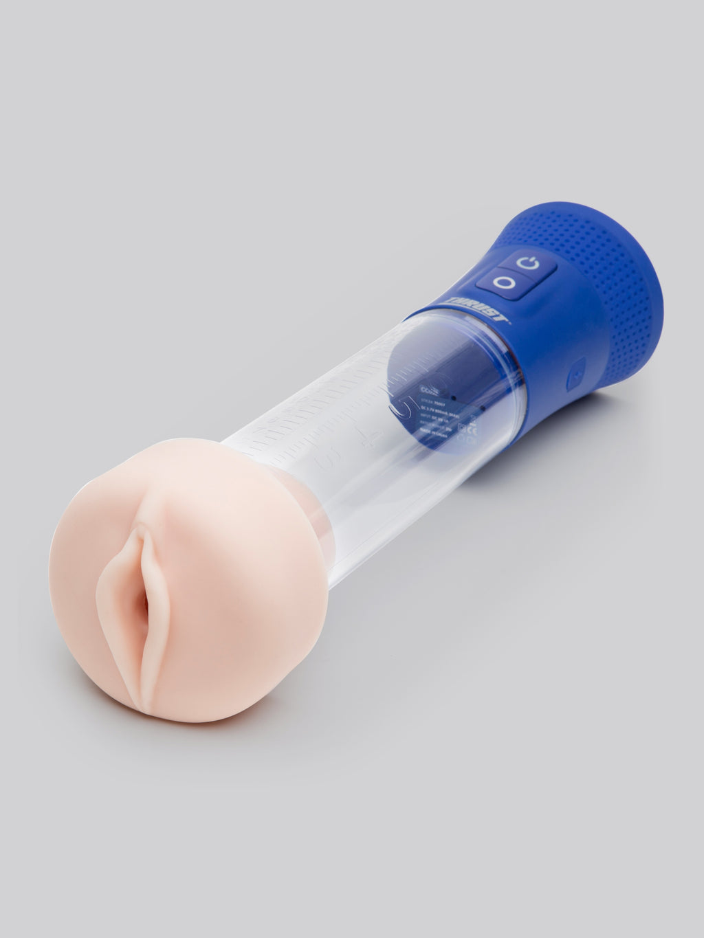 THRUST Pro Tech Realistic Vagina Automatic Pump, Blue