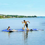 Costway 3 Layer Floating Water Pad Foam Mat Water Recreation Relaxing 18’ x 6’