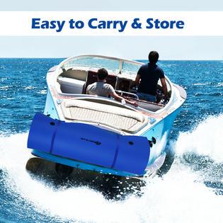 Costway 3 Layer Floating Water Pad Foam Mat Water Recreation Relaxing 18’ x 6’