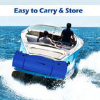Costway 3 Layer Floating Water Pad Foam Mat Water Recreation Relaxing 18’ x 6’