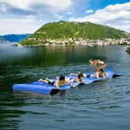 Costway 3 Layer Floating Water Pad Foam Mat Water Recreation Relaxing 18’ x 6’