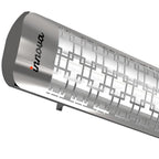 Innova-6000 watt electric infrared dual element heater 208 Stainless Steel 208 Volt-Outdoor Wall Mount Electric Heater-EF60208S5