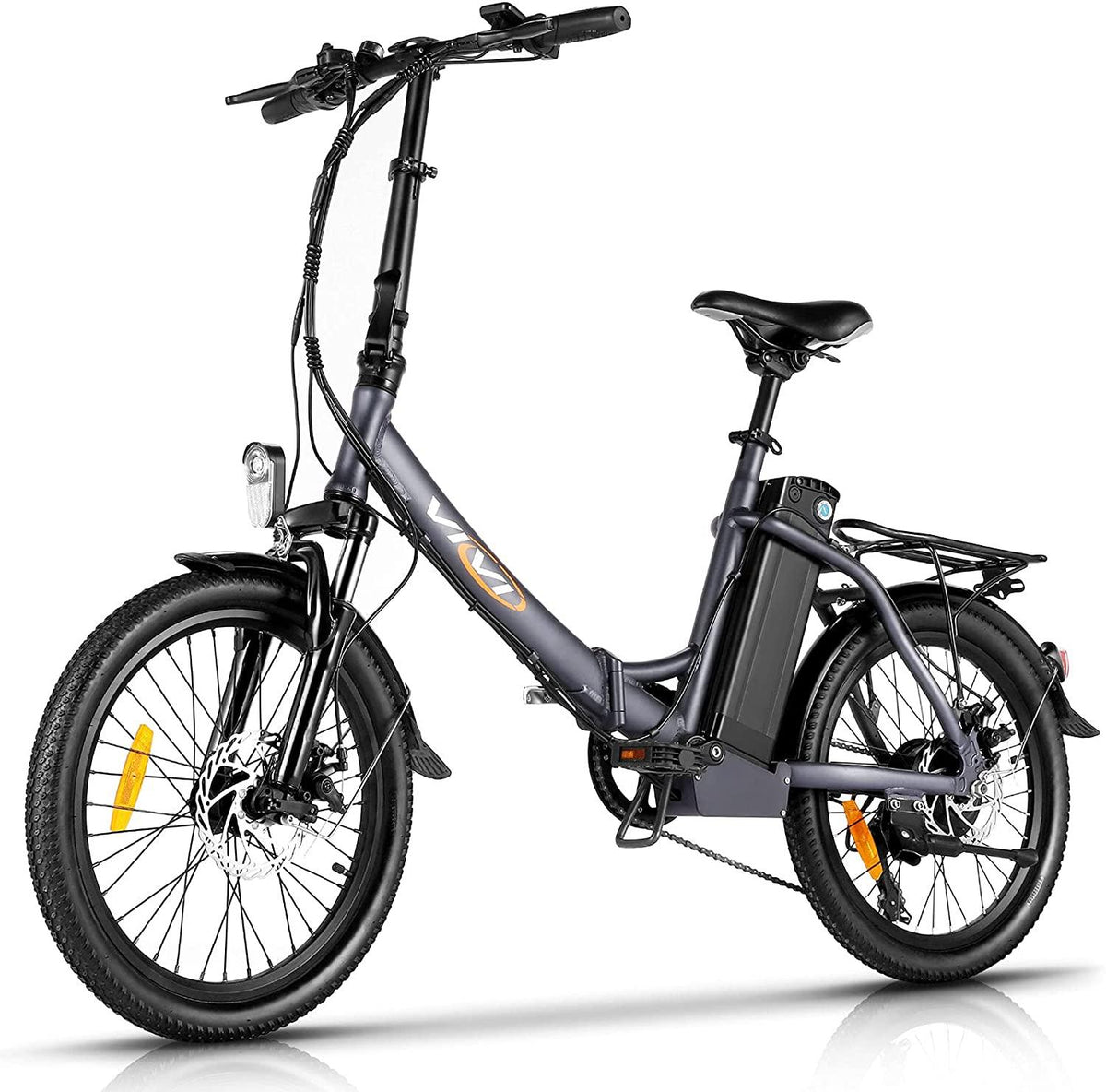 Vivi Z3 Folding Electric Bike for Adults, 350W Motor Ebike, 20inch Adults Electric Bicycle for Commuting, with Removable 36V 10.4Ah Lithium-Ion Battery