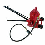 50 Ton Air / Manual Pneumatic Hydraulic Bottle Jack Automotive Repair Tool Heavy