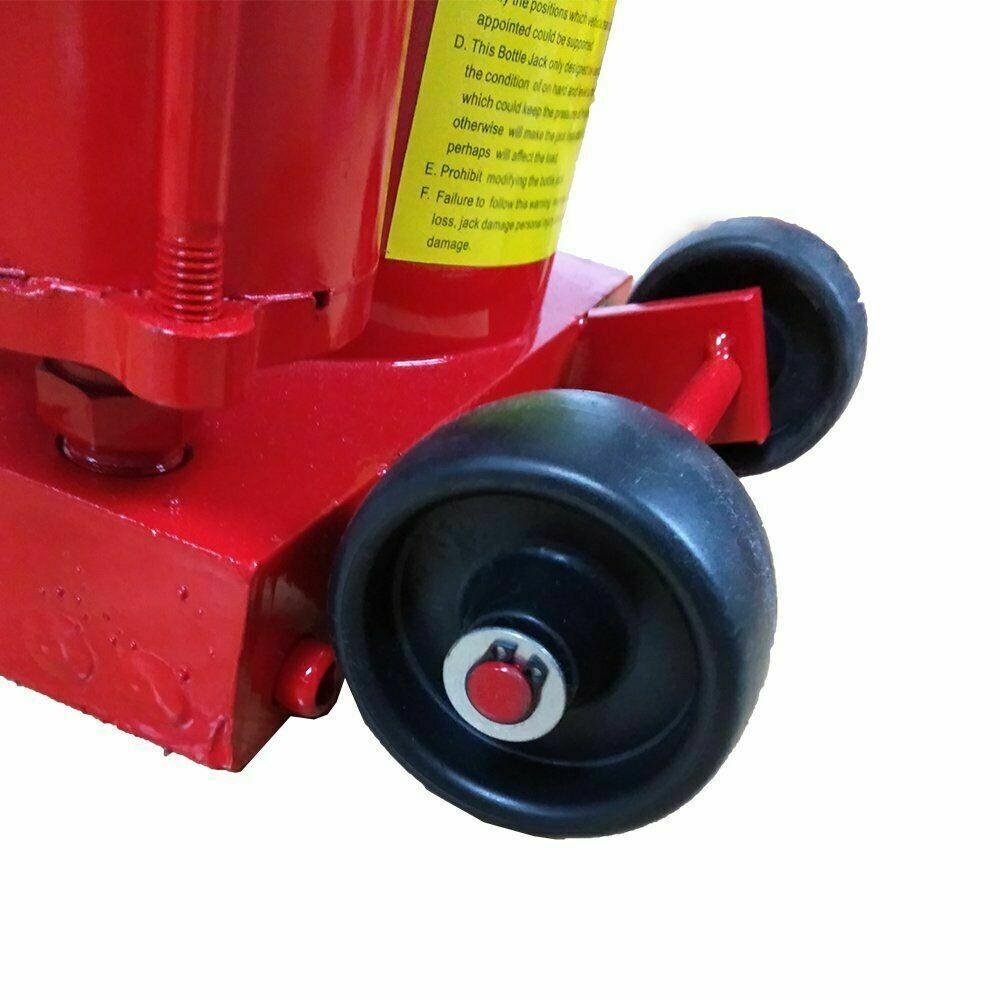 50 Ton Air / Manual Pneumatic Hydraulic Bottle Jack Automotive Repair Tool Heavy