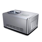 Ice cream maker?Ice cream mamachine?Compression cooling?Finished product Gelato Sherbet Frozen yogurt Soft ice?Timer?180W?2L? steel