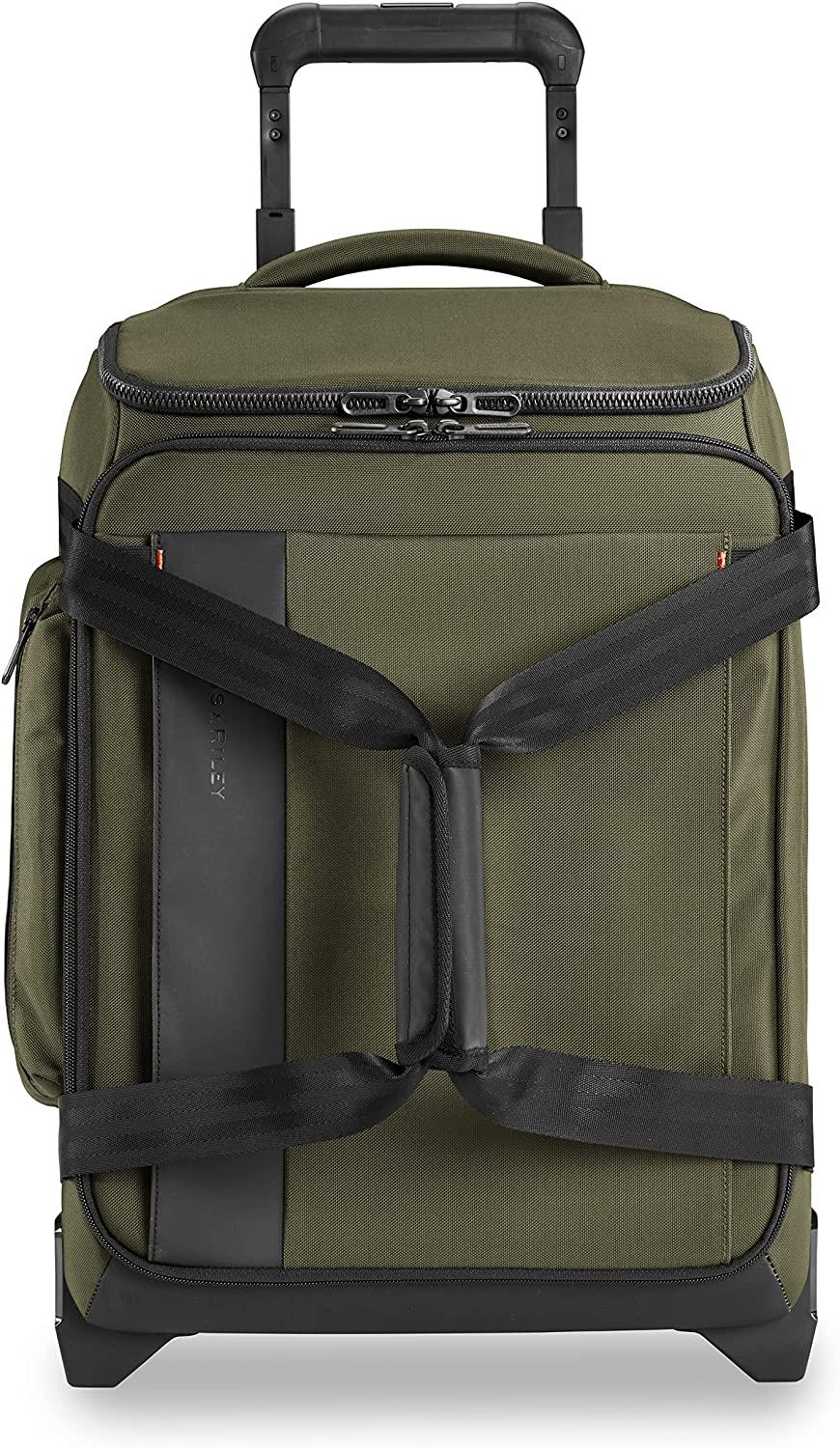ZDX Upright Rolling Duffel Bag, Hunter, Carry-On 21-Inch