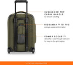 ZDX Upright Rolling Duffel Bag, Hunter, Carry-On 21-Inch