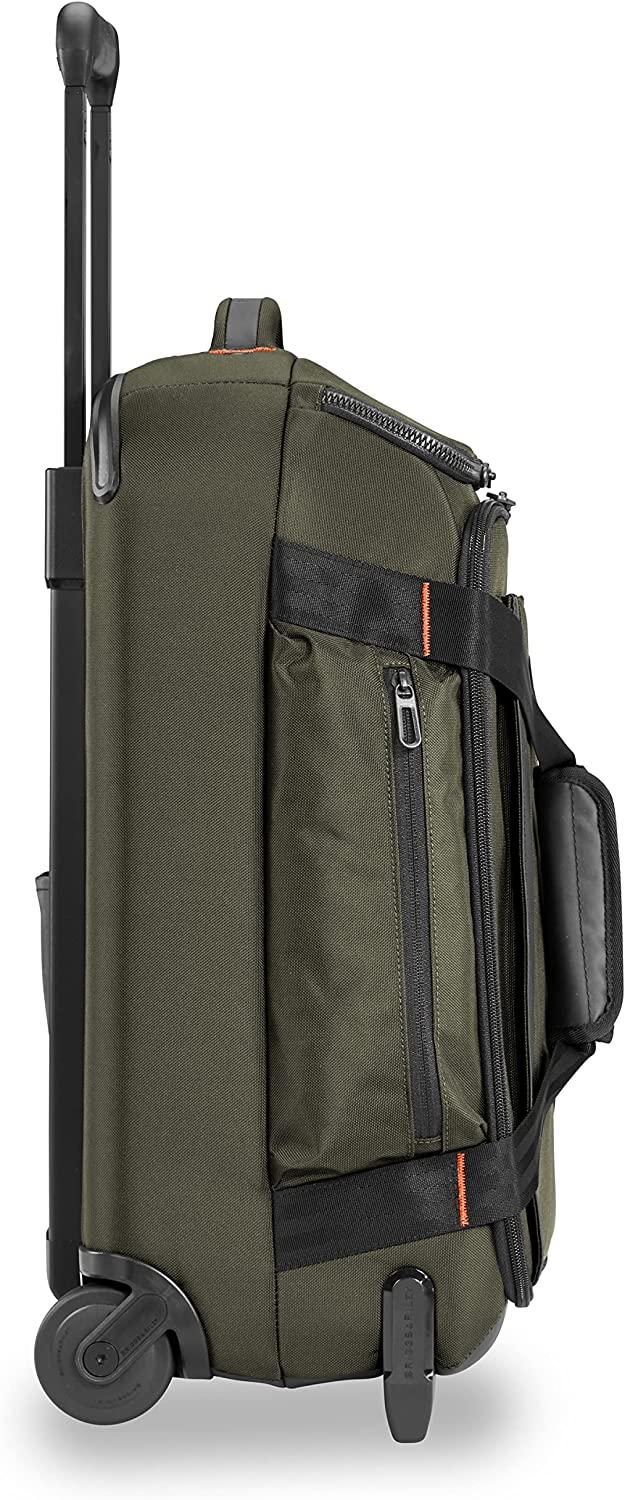 ZDX Upright Rolling Duffel Bag, Hunter, Carry-On 21-Inch