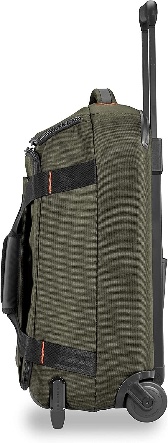 ZDX Upright Rolling Duffel Bag, Hunter, Carry-On 21-Inch
