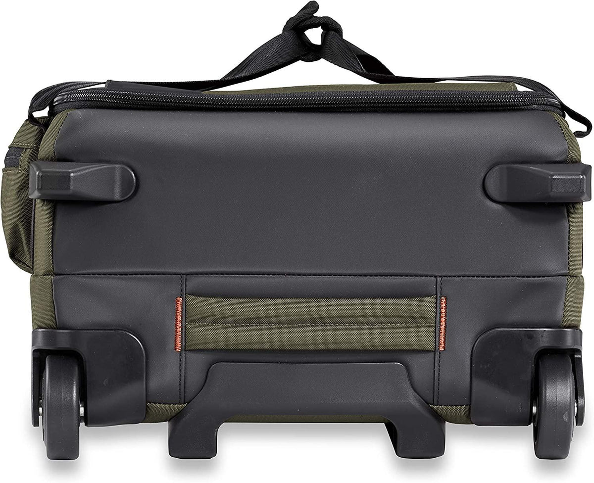 ZDX Upright Rolling Duffel Bag, Hunter, Carry-On 21-Inch