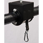 Grip Freak Thick Grip Wrist Roller w Power Rack Arm &amp; Weight Plate Loader