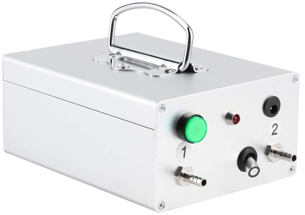 cow goat milking machine, pulsation vacuum pump milker 12v electric pulsation milking machine food processing portable livestock milking equipment, for donkey, sheep, cow, horse(us)