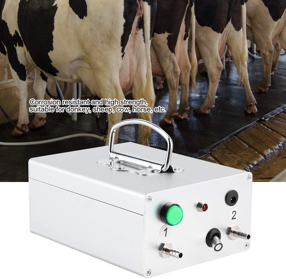 liyeehao milking vacuum pump large suction pulsation charging milking vacuum pump electric milking machine accessory goat milker machine goat milking supplies for cow sheep horse(us)