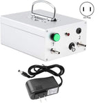 cow goat milking machine, pulsation vacuum pump milker 12v electric pulsation milking machine food processing portable livestock milking equipment, for donkey, sheep, cow, horse(us)