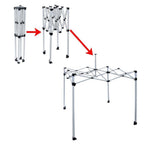 5 ft. x 5 ft. White Gazebo Party Tent