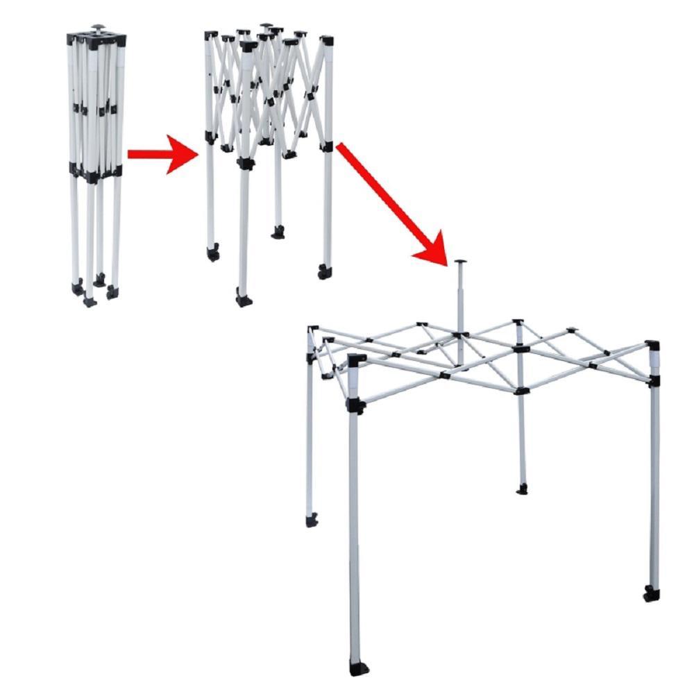 5 ft. x 5 ft. White Gazebo Party Tent